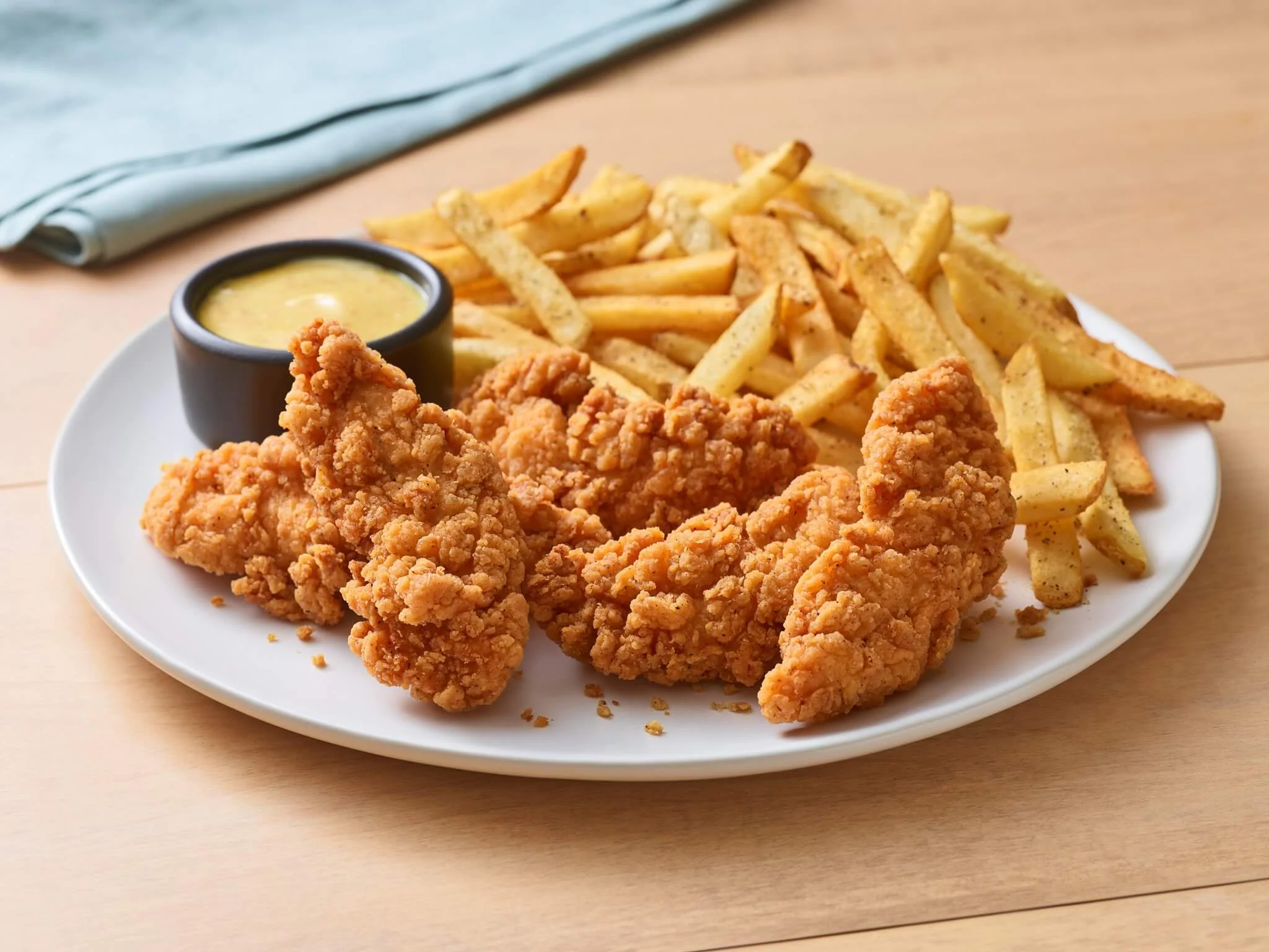 Golden Tender Basket W Fries (4 pcs)