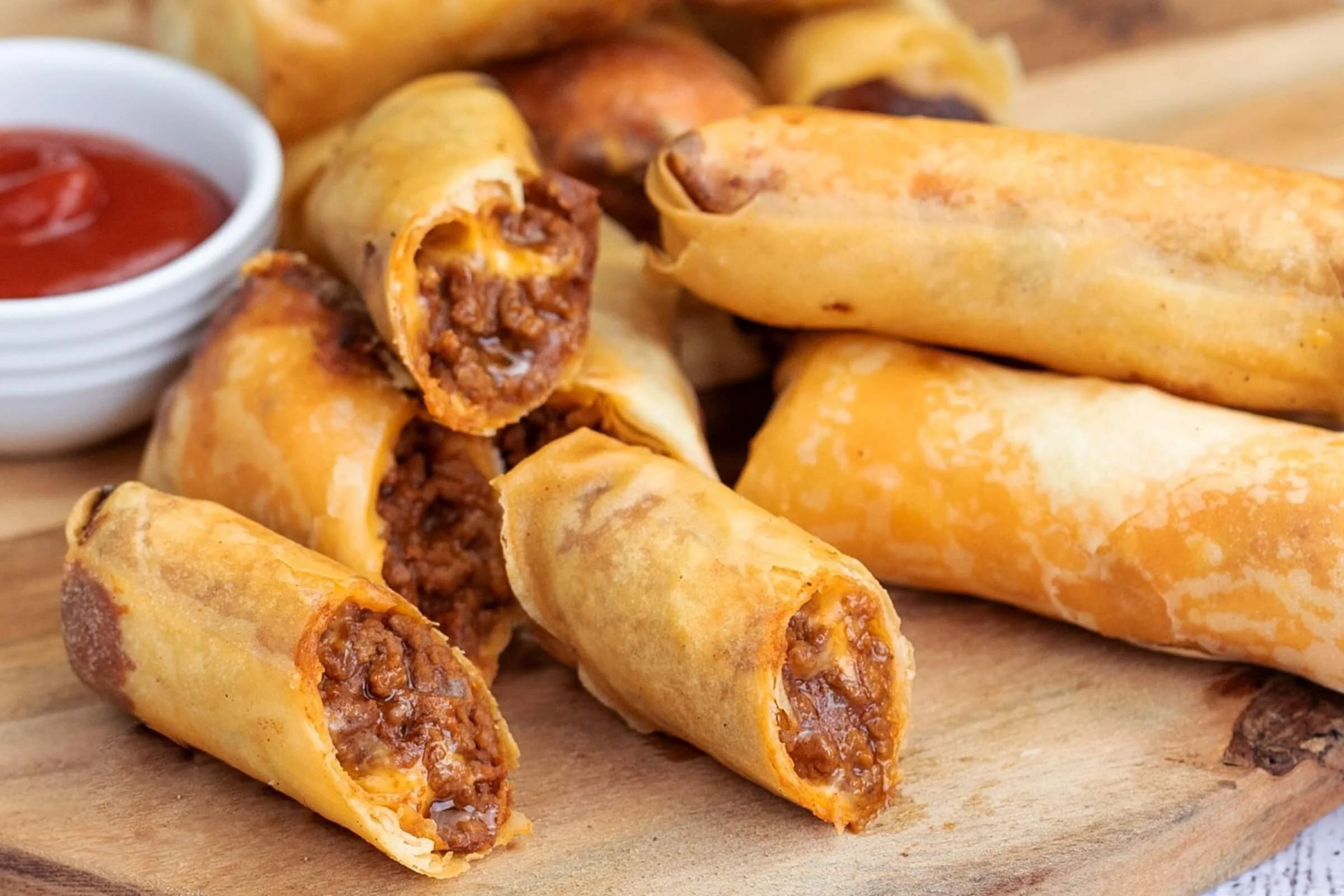 Cheese Spring Rolls